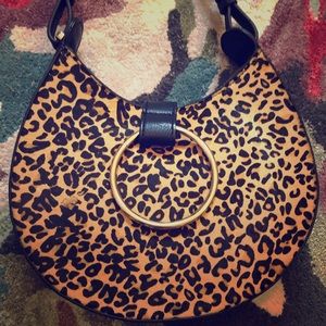 Leopard purse